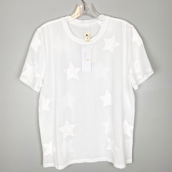 Spiritual Gangster Tops - Spiritual Gangster Iridescent Stars Active Tee